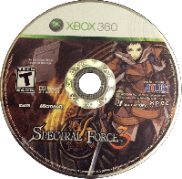 Spectral Force 3 Xbox 360  box art